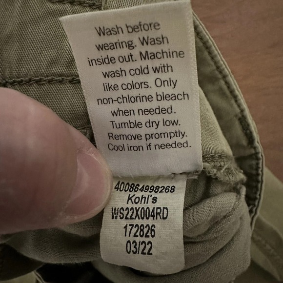 Sonoma Goods For Life Pants Size 16 Green - Picture 5 of 9